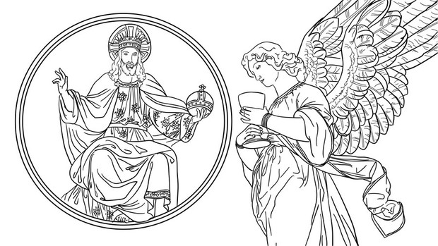 ‘Sense of the Sacred’ Coloring Book