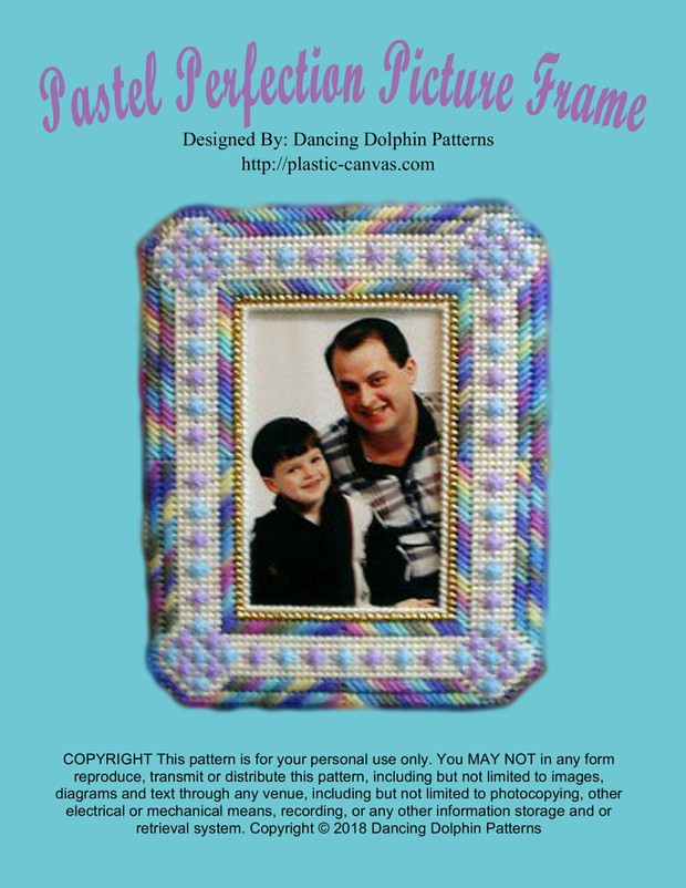141 - Pastel Perfection Picture Frame