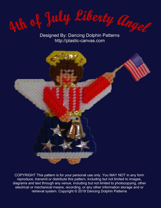 243 - 4th of July Liberty Angel