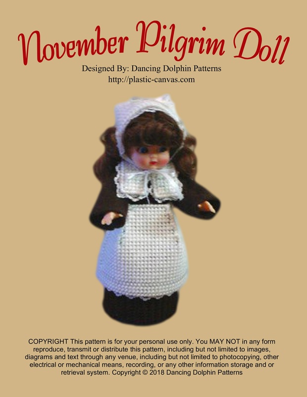 161 - November Pilgrim Doll