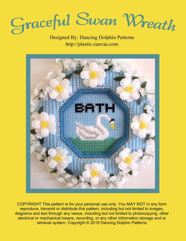 355 - Graceful Swan Wreath