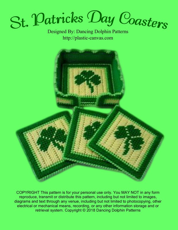424 - St. Patricks Day Coasters