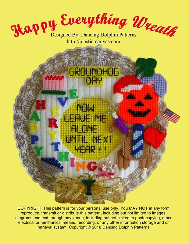 446 - Happy Everything Wreath