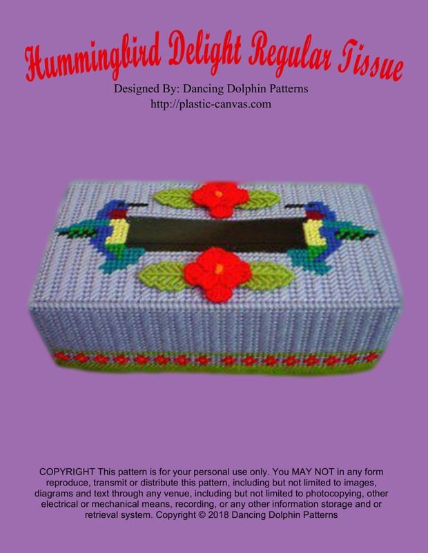 024 - Hummingbird Delight Regular Tissue