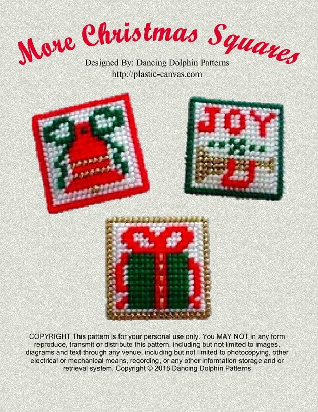 465 - More Christmas Squares