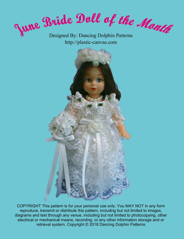 130 - June Bride Doll of the Month
