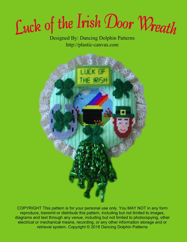 116 - Luck of the Irish Door Wreath