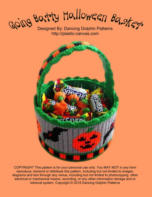381 - Going Batty Halloween Basket