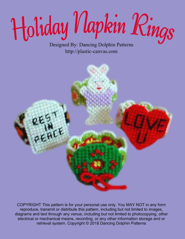 182 - Holiday Napkin Rings