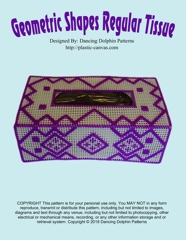 493 - Geometric Regular Tissue Cover