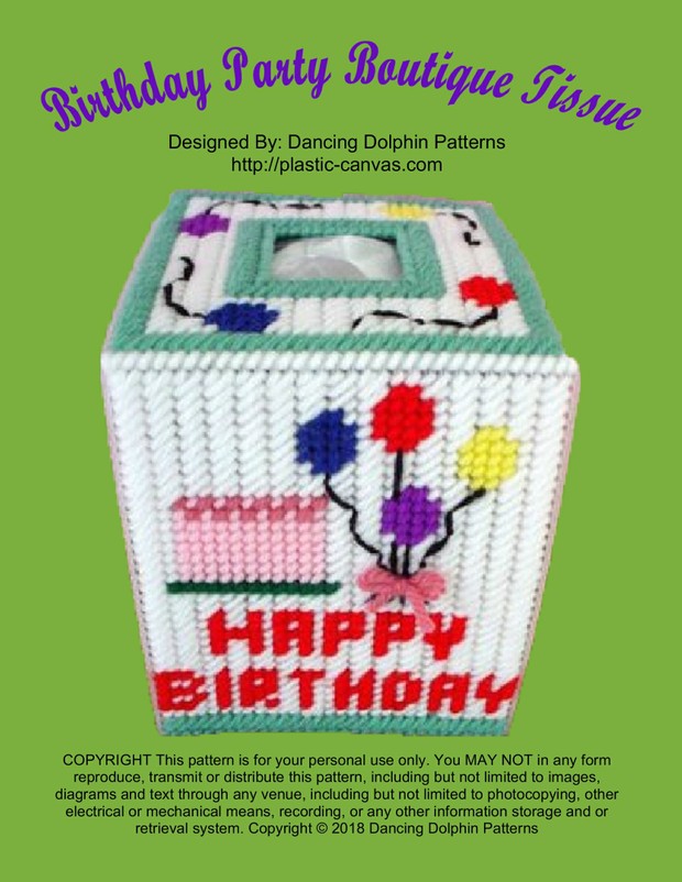 431 - Birthday Party Boutique Tissue