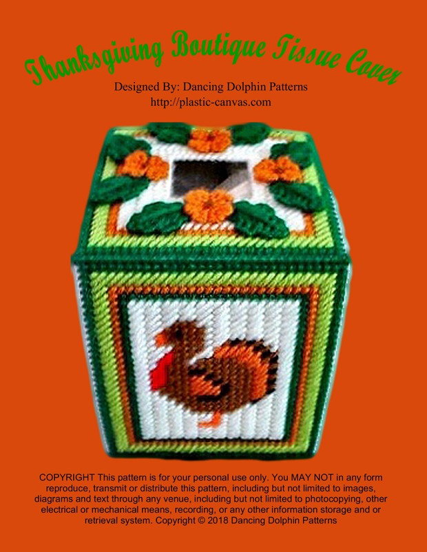 337 - Thanksgiving Boutique Tissue Cover