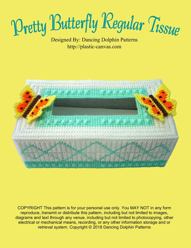 378 - Pretty Butterfly Regular Tissue