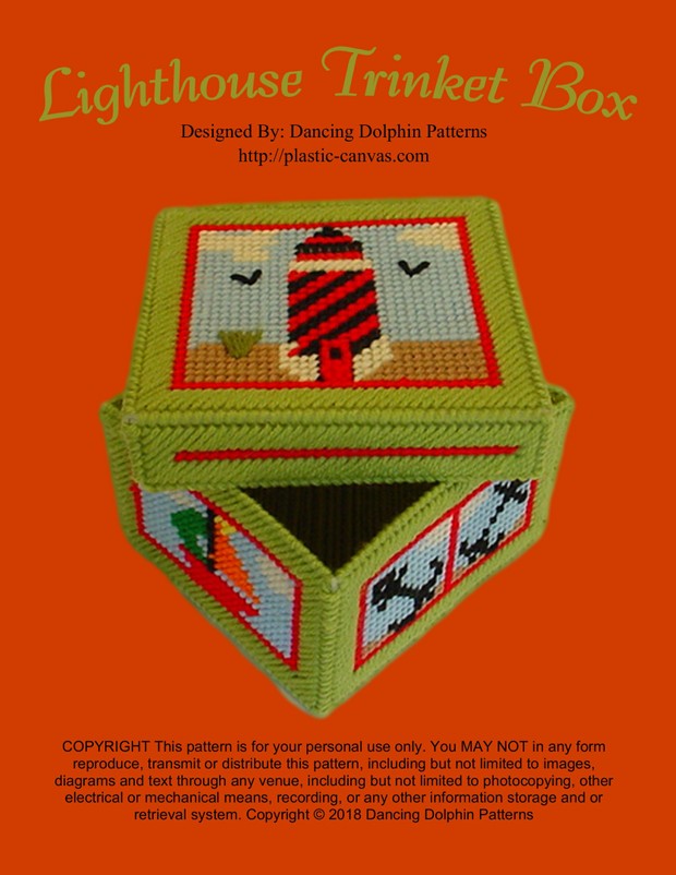 486 - Lighthouse Trinket Box