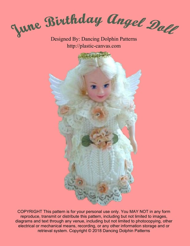 413 - June Birthday Angel Doll