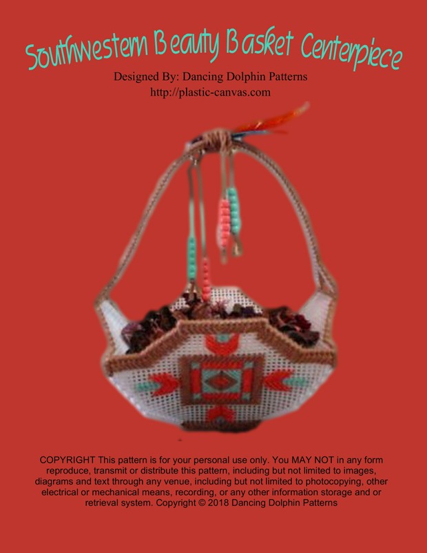 010 - Southwestern Beauty Basket Centerpiece