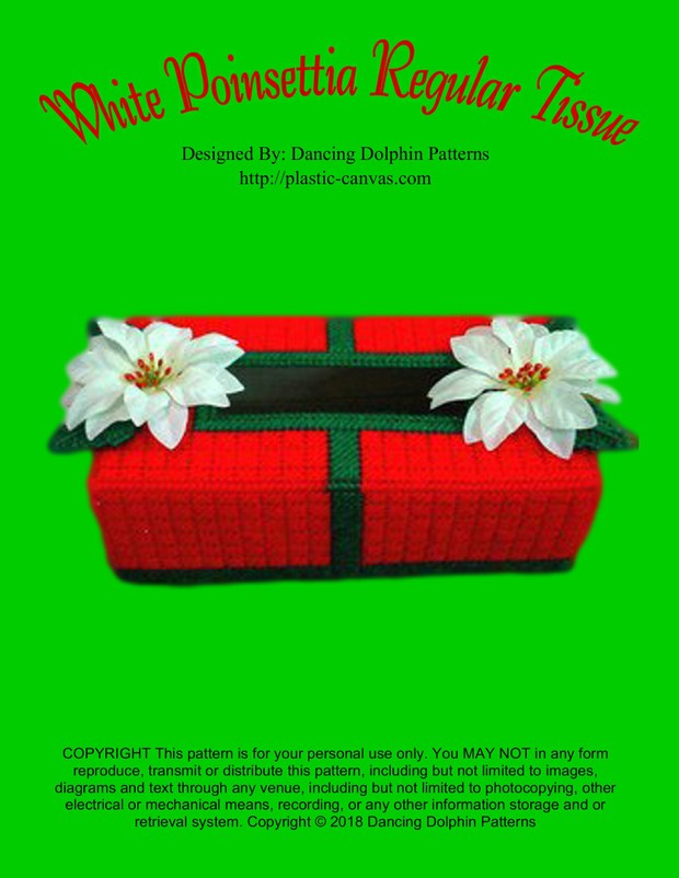 279 - White Poinsettia Regular Tissue