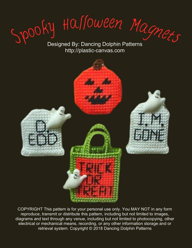 339 - Spooky Halloween Magnets