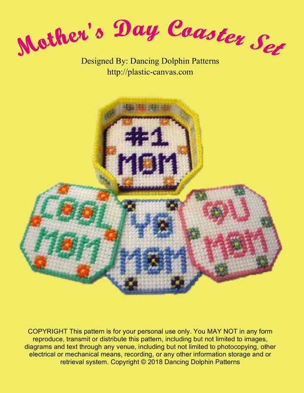350 - Mothers Day Coasters