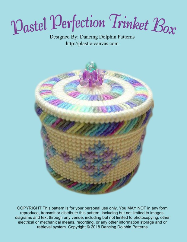 104 - Pastel Perfection Trinket Box