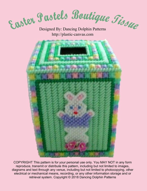 433 - Easter Pastels Boutique Tissue