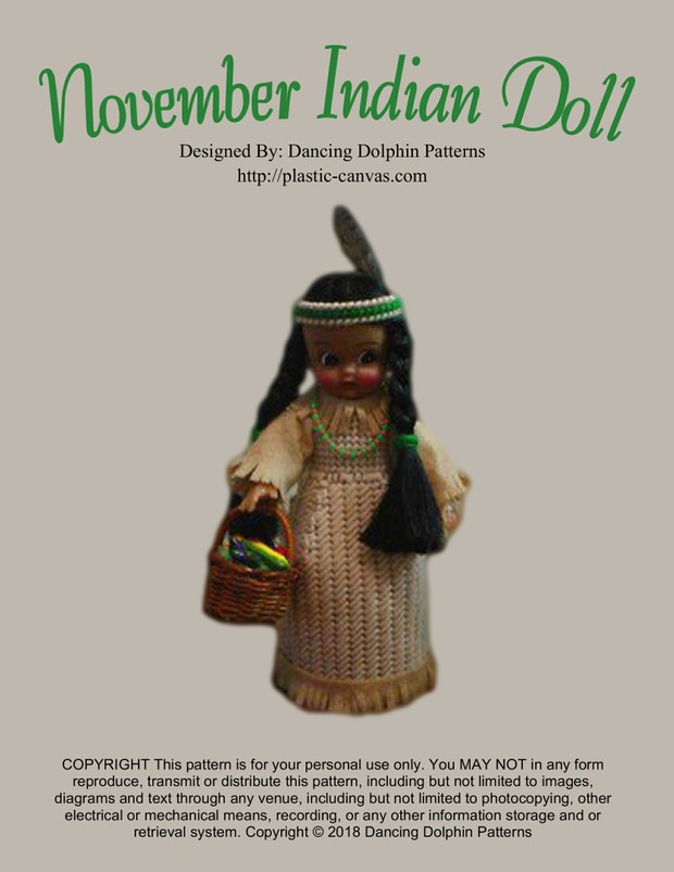 160 - November Indian Doll
