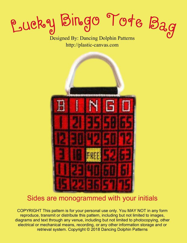 060 - Lucky Bingo Tote Bag