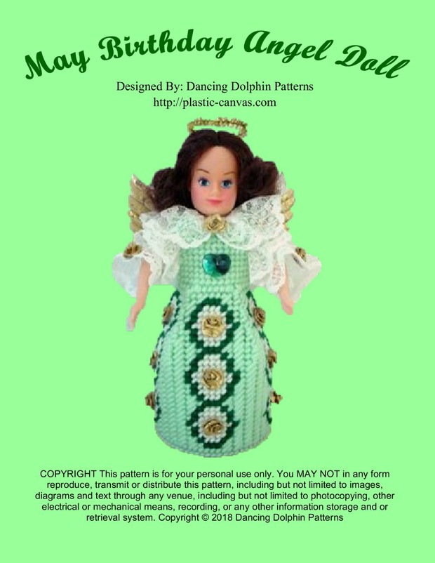 401 - May Birthday Angel Doll
