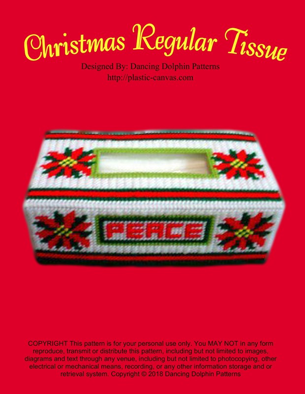 150 - Christmas Regular Tissue