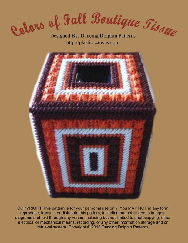450 - Colors of Fall Boutique Tissue