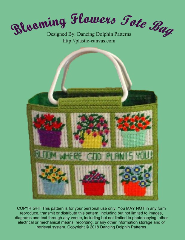 048 - Blooming Flowers Tote Bag