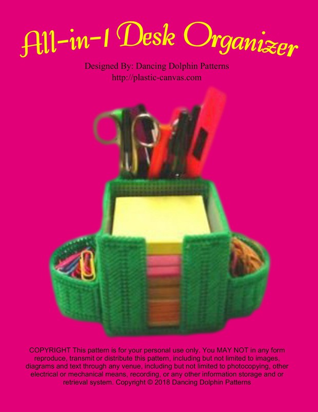 132 - All-in-1 Desk Organizer