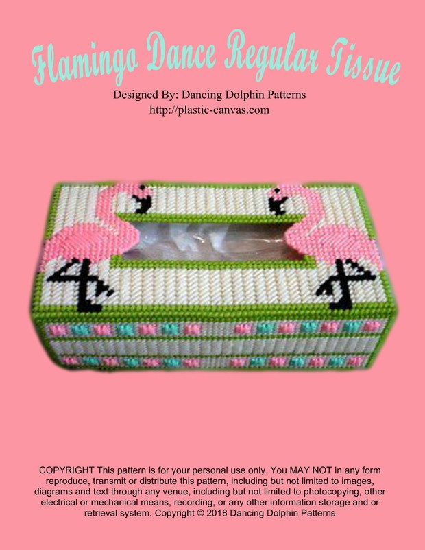 144 - Flamingo Dance Regular Tissue