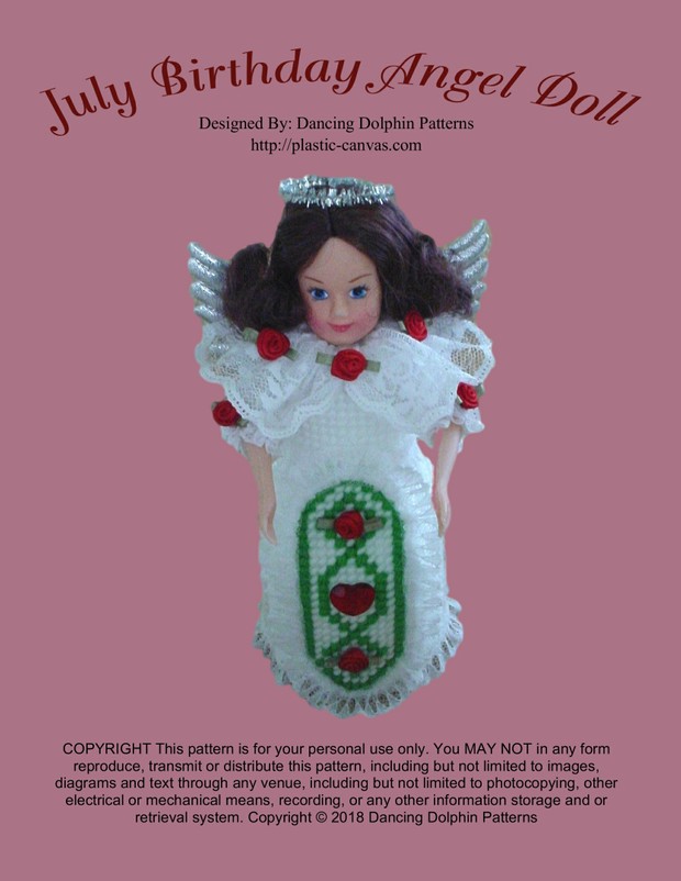 442 - July Birthday Angel Doll