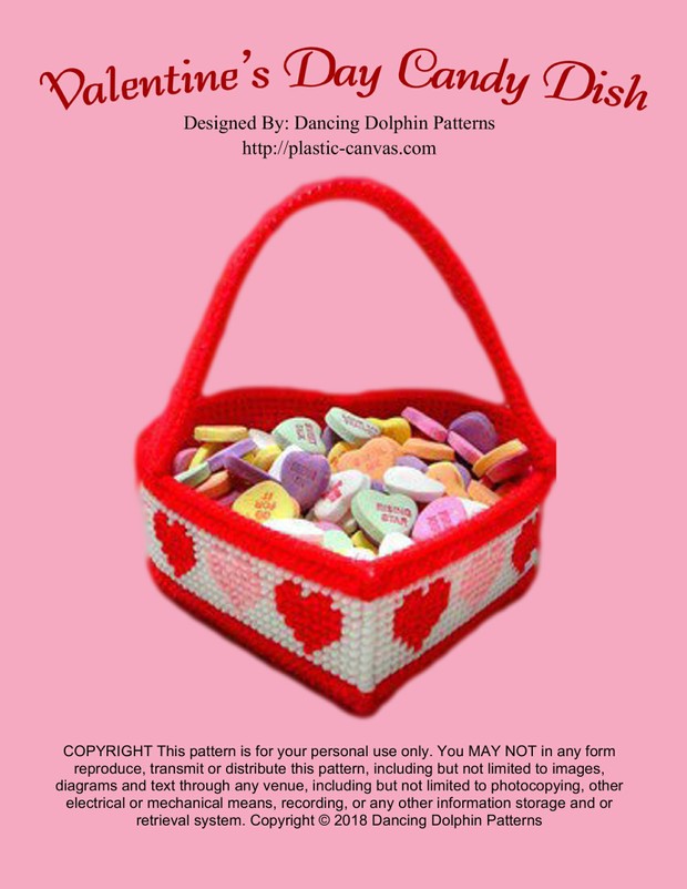 292 - Valentines Day Candy Dish