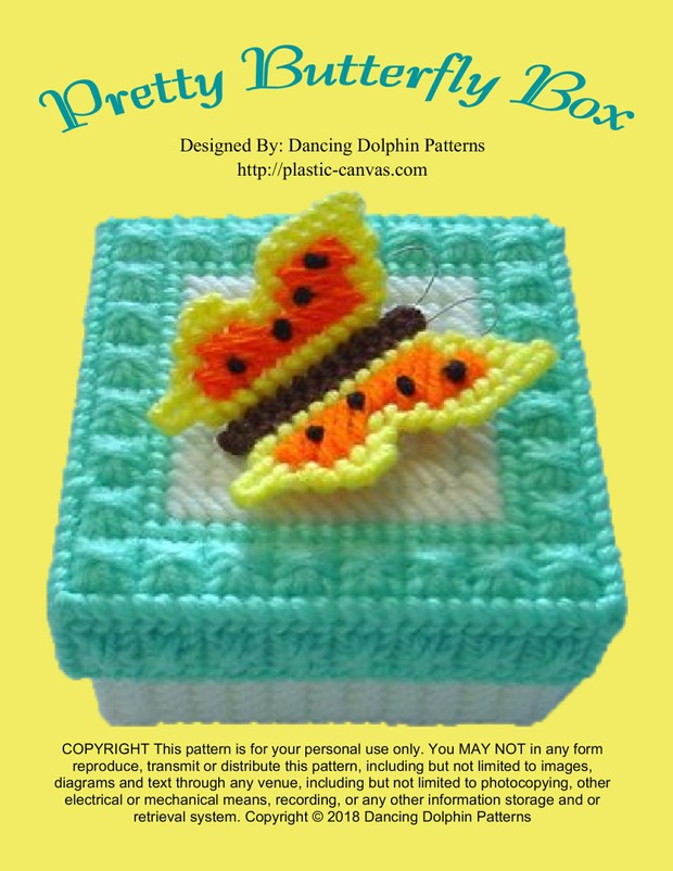 438 - Pretty Butterfly Box