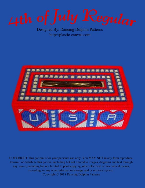484 - 4th of July Regular Tissue