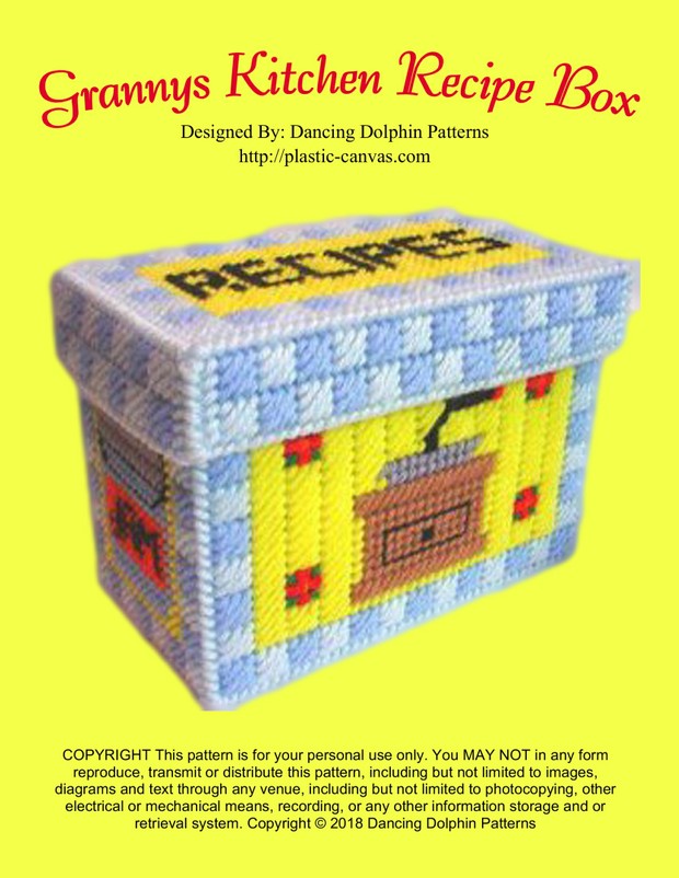 128 - Grannys Kitchen Recipe Box