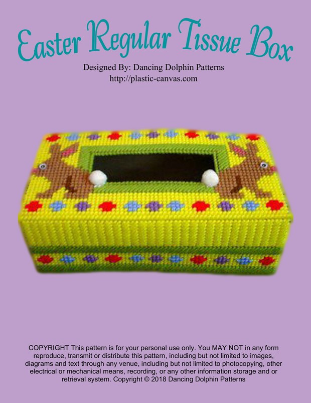 287 - Easter Regular Tissue Box