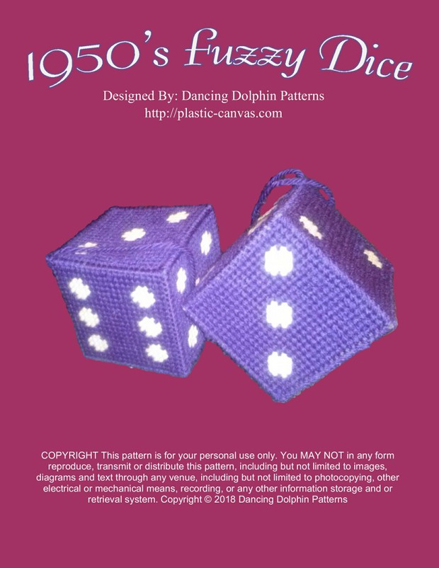 236 - 1950s Fuzzy Dice