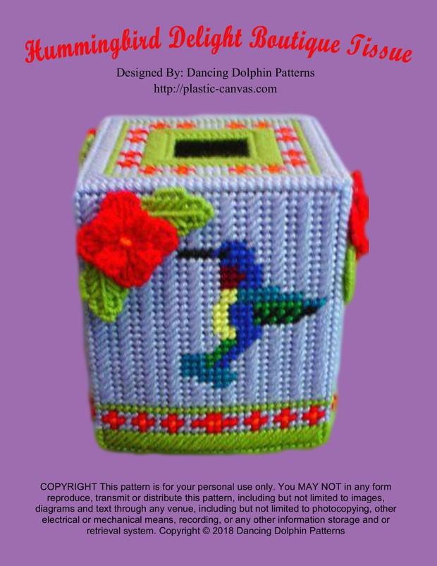 023 - Hummingbird Delight Boutique Tissue