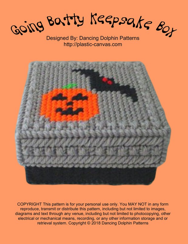 461 - Going Batty Keepsake Box