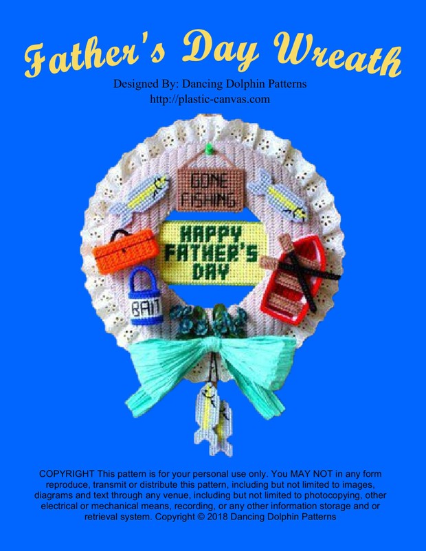 126 - Father's Day Door Wreath