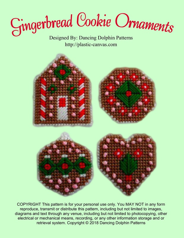 407 - Gingerbread Cookie Ornaments