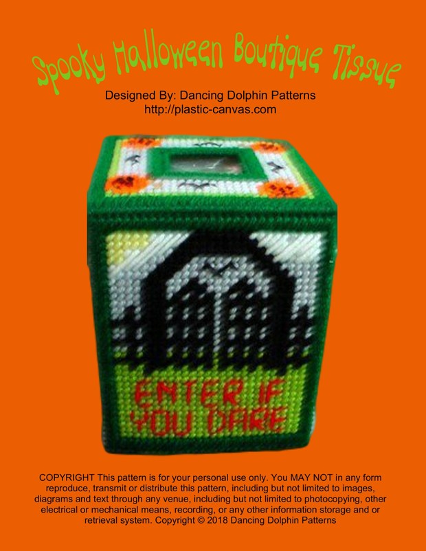 146 - Spooky Halloween Boutique Tissue