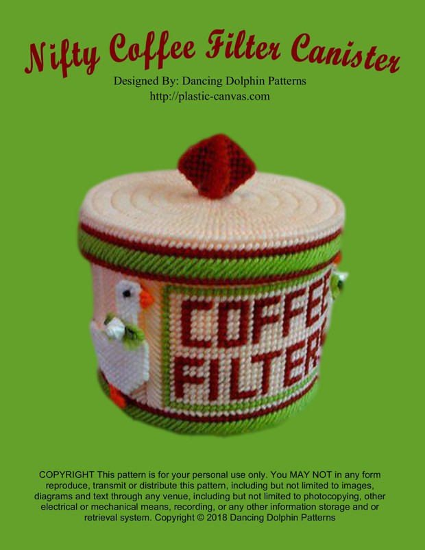 242 - Nifty Coffee Filter Canister