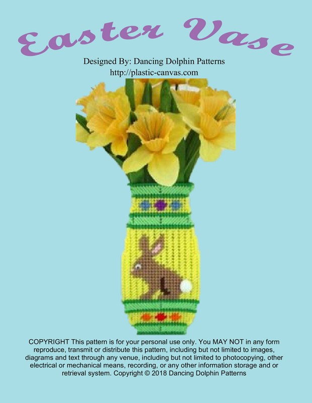 430 - Easter Vase