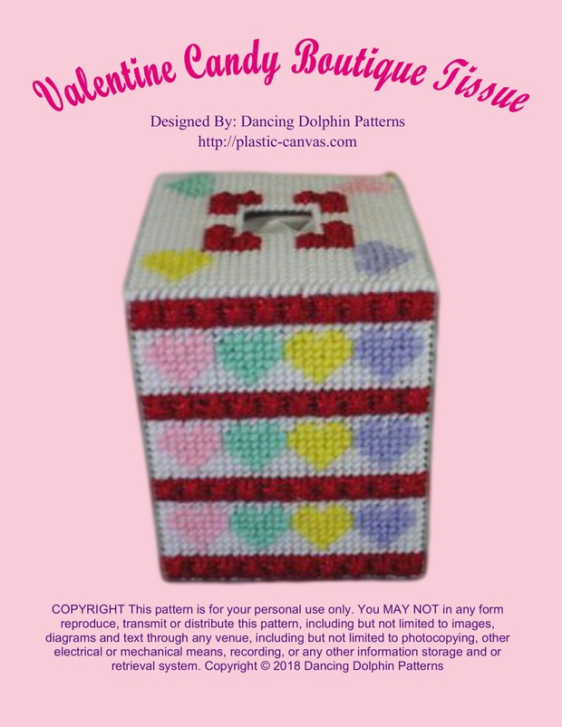 471 - Valentine Candy Boutique Tissue