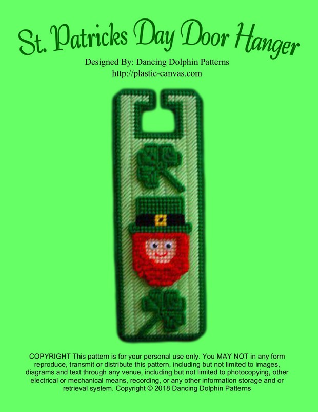 178 - St. Patricks Day Door Hanger
