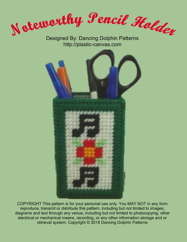 473 - Noteworthy Pencil Holder